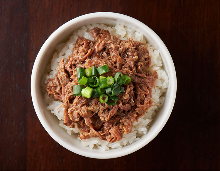 牛すじご飯